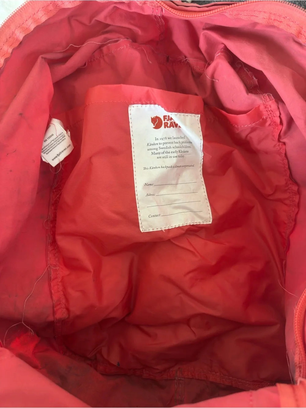 Fjallraven Kånken Backpack in Pink